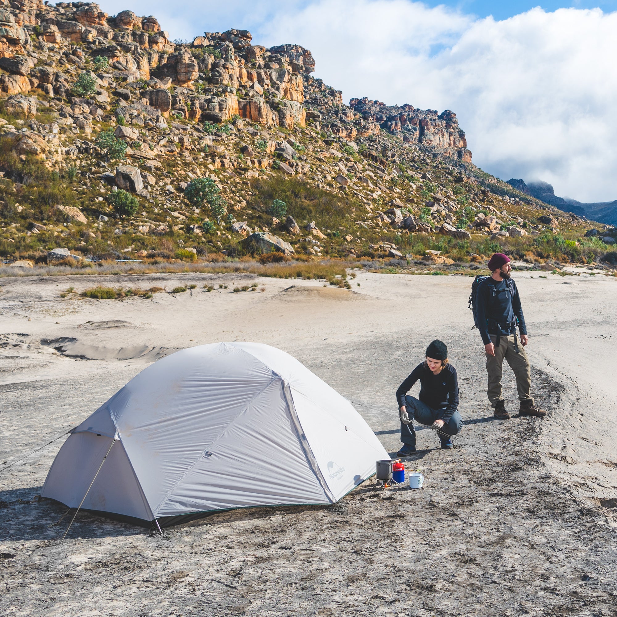 【Featured】Mongar 20D 超輕雙人帳篷 |約2.18kg PU4000mm防水 登山露營|NH17T007-M